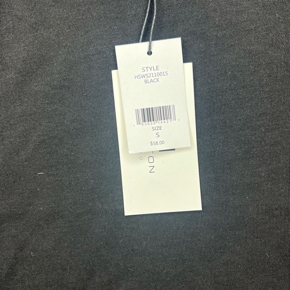 NWT Halston Studio French terry pullover size Small - Picture 6 of 6